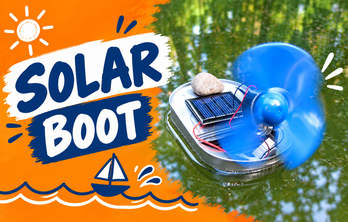 Solarboot basteln