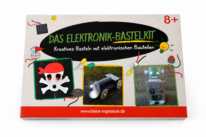 Elektronik-Bastelkit — Bauteile und Anleitung für eigene Projekte