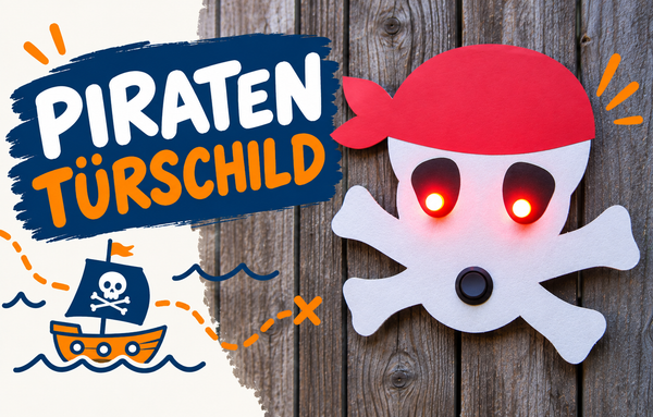 Piraten-Türschild