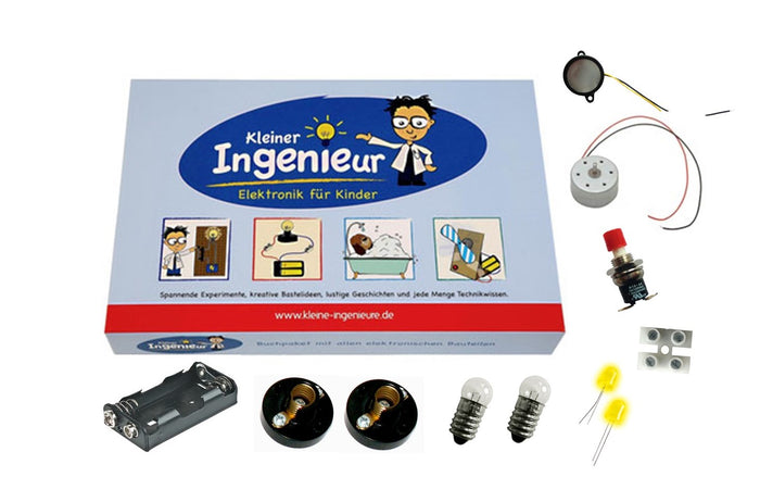 Kleiner Ingenieur - Experimentierkasten Elektronik für Kinder
